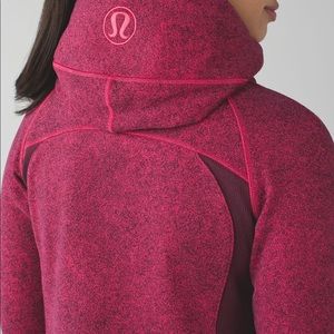 Lululemon Scuba hoodie iii rio mist red grape